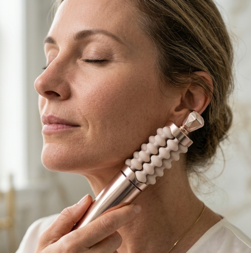 VULTIC beauty-tech device for depuff smooth and sculpt routine